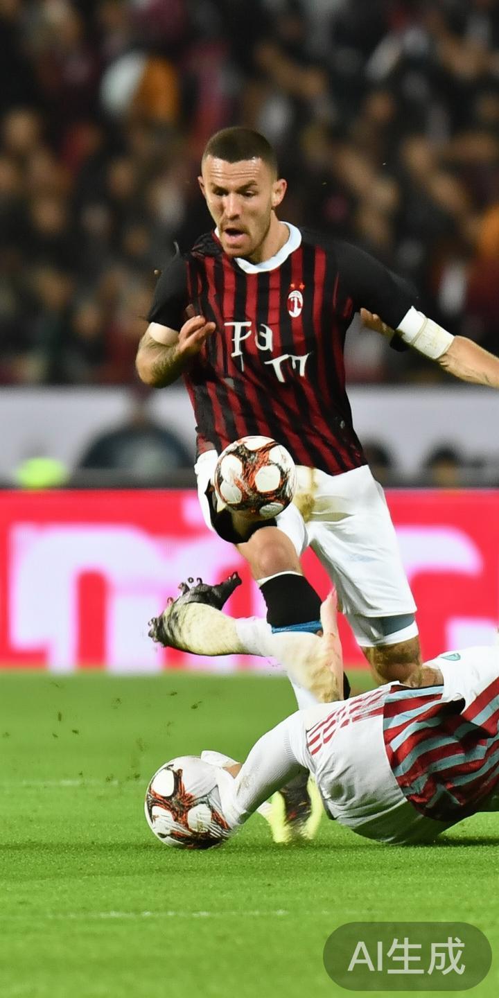 在上月举行的意甲焦点战役中，米兰队对阵罗马队，比赛