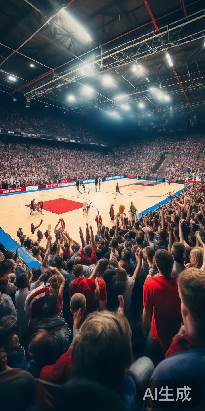 在米兰观看篮球比赛，不仅可以感受到球场上的激烈竞争